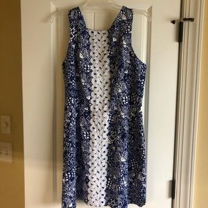 Lilly Pulitzer for Target Blue and White Mini Dress